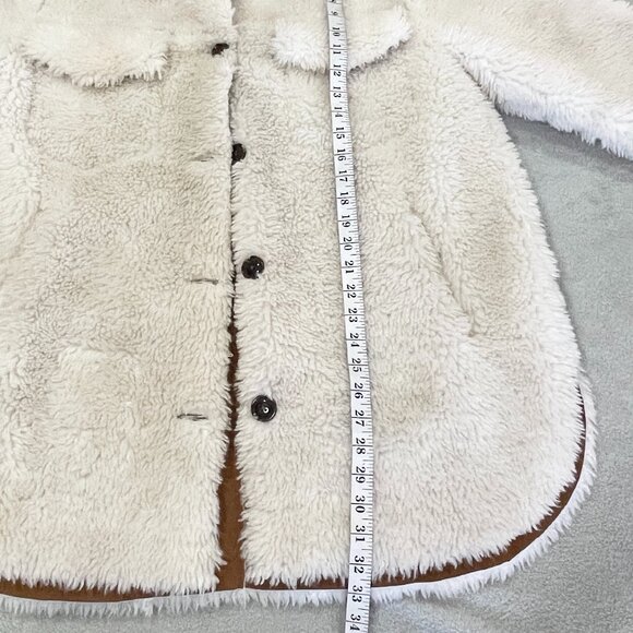 Free People Teddy Jacket Ivory Size XS - Picture 14 of 16